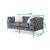 Moderno Tufted Velvet Living Room Set