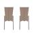 Charlotte Extendable Dining Room Set w/Molly Motion Back Side Chair