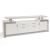 Monaco 2-Door 2-Drawer Lacquer Credenza