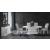 Monaco Wood Rectangular Dining Room Set