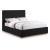 Monaco Boucle Fabric Queen Size Bed
