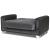 Mondo Modern Fabric Convertible Loveseat