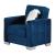 Montreal Fabric Storage Sleeper Living Room Set