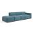 Moon Leather Modular Sectional Sofa