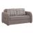 Speedy Microfiber Fabric Convertible Loveseat