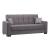 Armada Fabric/PU Convertible Sofabed