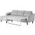 Belagio Sofa Bed w/Left Chaise