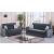 Munich Fabric Storage Sleeper Living Room Set