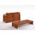 Cube Wood Murphy Cabinet Bed w/Mattress