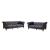 Muse PU Sleeper Living Room Set