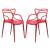 Milan Plastic Dining Chair (Set of 2)