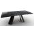 Apian W78.7-inch Ceramic/Metal Customizable Extendable Rectangular Dining Table