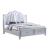 Mystic Wood Panel Storage Bedroom Set w/LED Light