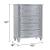 Mystic Wood Panel Storage Bedroom Set w/LED Light