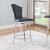Nadia Swivel PU Design Back Counter Stool
