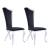 Nadia Contemporary Design Tall Back Farbic Side Chair