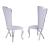 Nadia Contemporary Tall Back PU Side Chair