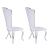 Nadia Contemporary Design Tall Back Farbic Side Chair