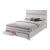 Naima Wood/Wood Veneer Storage Platform Bed, Queen Size