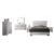 Naima II Wood/Wood Veneer Panel Bedroom Set