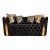 Naomi Tufted Velvet Loveseat