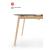 Nova Wood HPL Square Meeting Table w/Grommet for 4/6 Persons