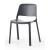Polytone O 4 Legs Plastic Chair w/Transparent Soft Plastic Glides