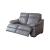 Pazienza Leather Power Reclining Loveseat w/Adjustable Headrest