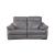 Pazienza Leather Power Reclining Loveseat w/Adjustable Headrest