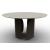 Twins Metal/Ceramic Round Dining Table