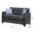 Nebraska Fabric Storage Sleeper Loveseat
