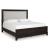 Neymorton Polyester/Wood Panel Bed, California King Size