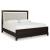 Neymorton Polyester/Wood Panel Bed, King Size