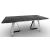 Sunshine W78.7-inch Ceramic/Metal Customizable Extendable Rectangular Dining Table