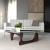 Imperial Triangle Glass Coffee Table