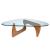 Imperial Triangle Glass Coffee Table