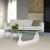 Imperial Triangle Glass Coffee Table