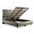 Nirvana Fabric Panel Storage King Size Bed