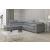 Nicole Leather L-Shaped Sectional Sofa, Left Facing Chaise