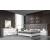 Nina Premium Wood Veneer King Size Bed with Tufted Velvet Headboard