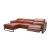 Nina Premium Leather Reclining Left Hand Facing Sectional