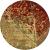 Nirvana Wool Round Handmade Rug, 7'9