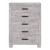 Nolan MDF/Wood Chest w/5 Drawers