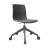 Noom 50 Polypropylene Swivel Gaslift Chair w/5 Spoke Castors