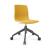 Noom 50 Polypropylene Swivel Gaslift Chair w/5 Spoke Castors