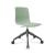 Noom 50 Polypropylene Swivel Gaslift Chair w/5 Spoke Castors