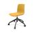 Noom 50 Polypropylene Swivel Gaslift Chair w/5 Spoke Castors