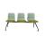 Noom 50 Polypropylene Beam Seating (3 Chairs)