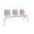 Noom 50 Polypropylene Beam Seating (3 Chairs)