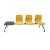 Noom 50 Polypropylene Beam Seating (3 Chairs & Table)